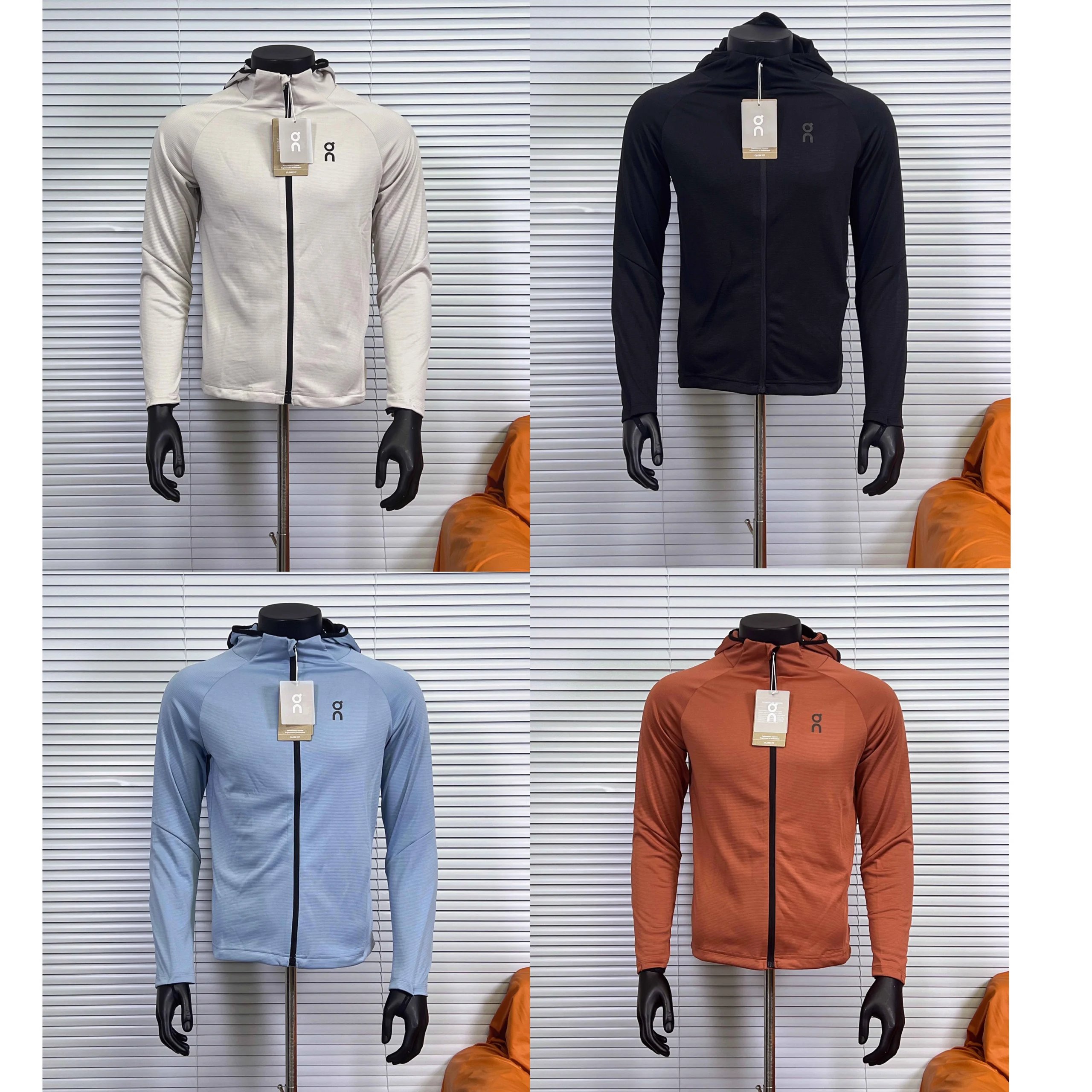On Running On Performance Lightweight Athletic Jacket Multicolor