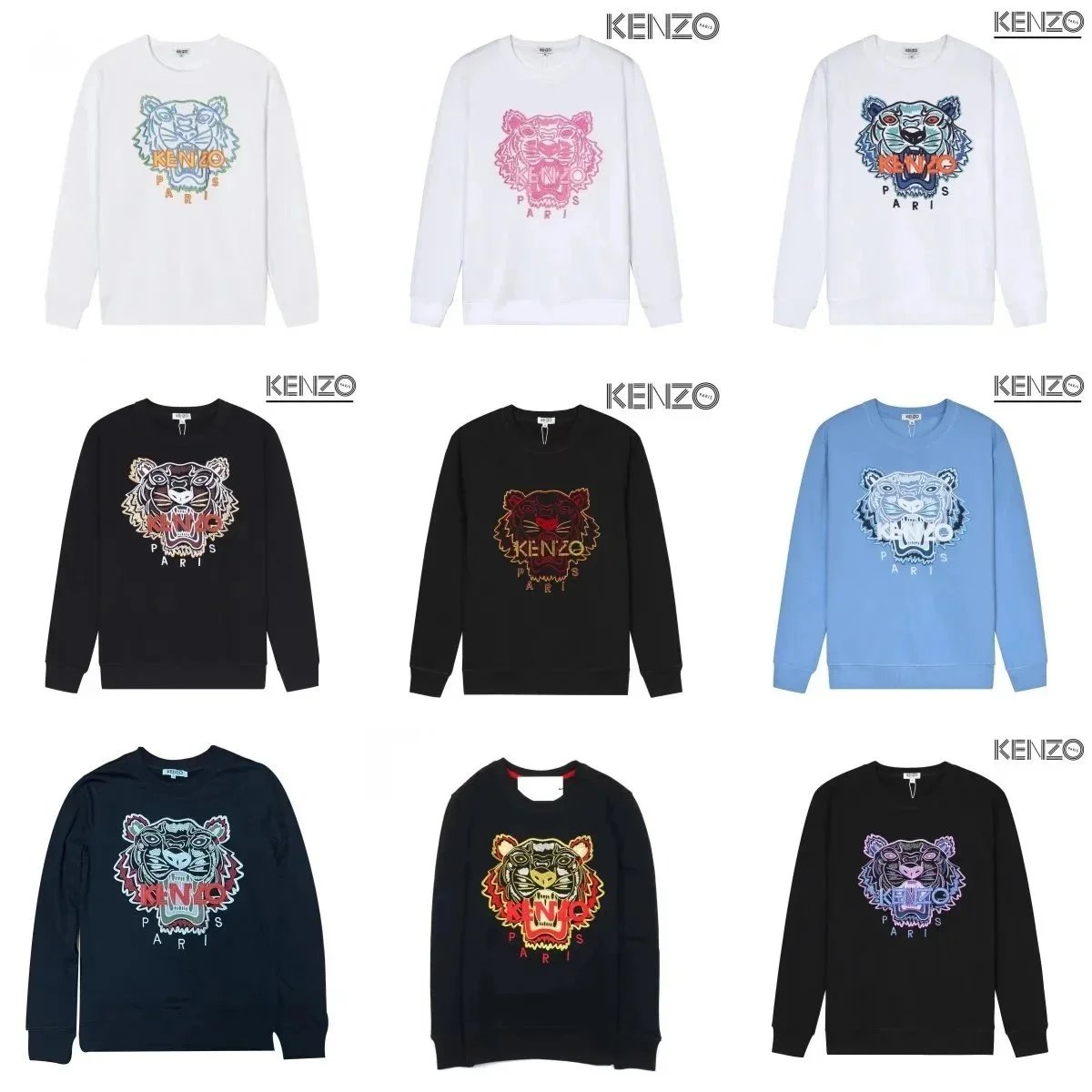 Kenzo Tiger Crest Graphic Sweatshirt Multicolor