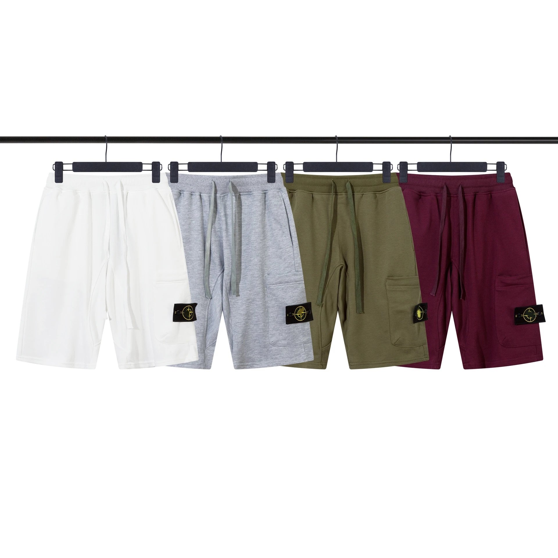 Stone Island Cargo Shorts Casual Cotton Shorts Multicolor