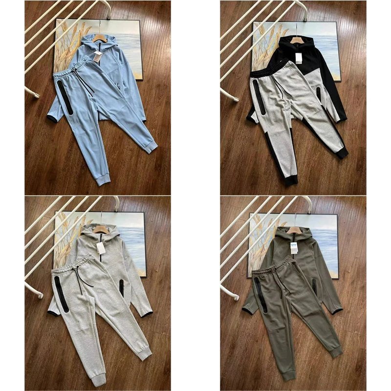 Nike Tech Fleece casual Tracksuit Set Multicolor