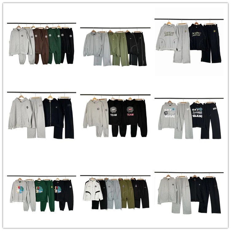 Broken Planet Graphic Streetwear Tracksuit Set Multicolor