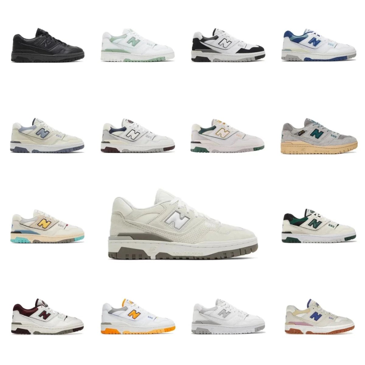 New Balance 550 Retro Sneakers Multicolor