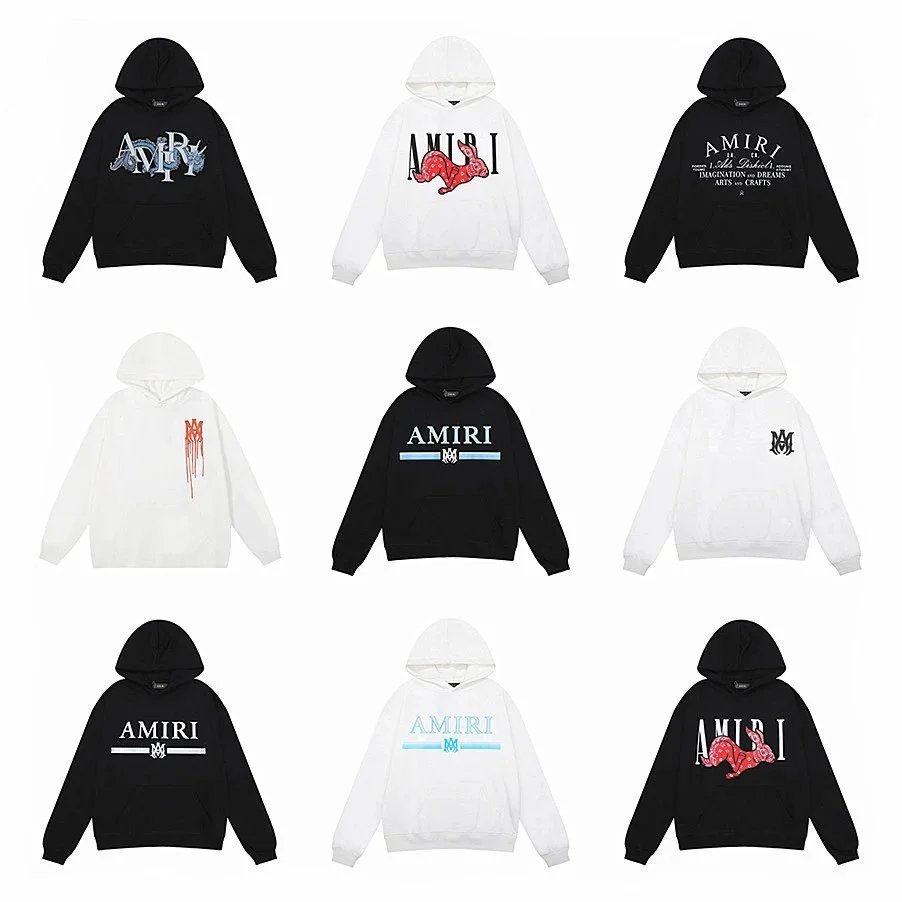 Amiri Graphic Print Oversized Hoodie Multicolor