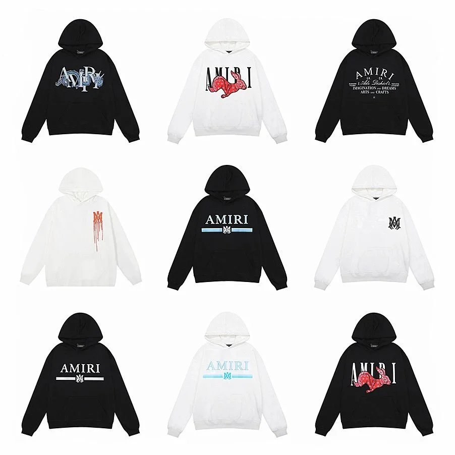 Amiri Graphic Print Oversized Hoodie Multicolor