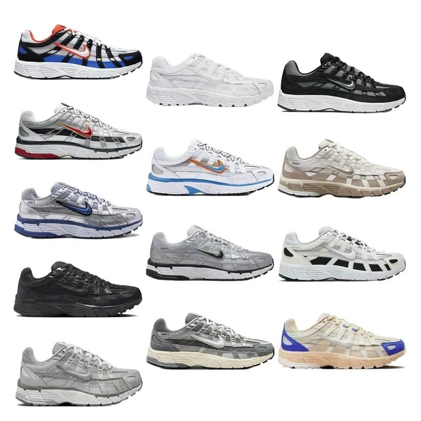 Nike P-6000 Chunky Running Sneakers Multicolor