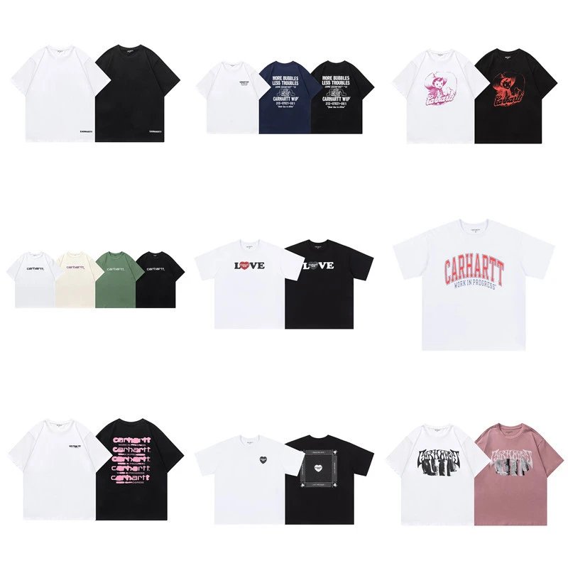 Carhartt WIP Graphic Cotton T-Shirt Collection Casual Summer