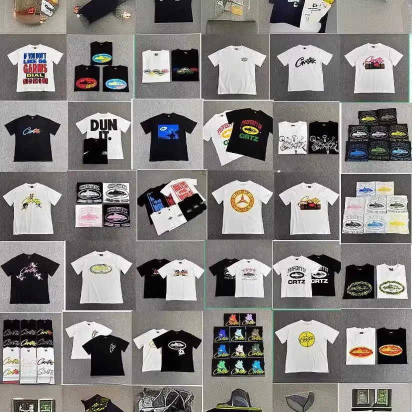 Corteiz CRTZ Graphic Streetwear T-Shirt Collection Multicolor