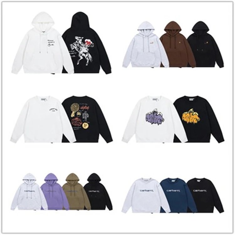 Carhartt Graphic Print Streetwear Hoodie and Sweatshirt Multicolor