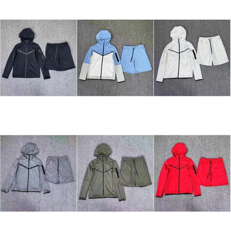 Nike Tech Fleece Sporty Tracksuit Set Multicolor