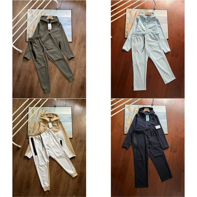 Nike Tech Fleece casual Tracksuit Set Multicolor