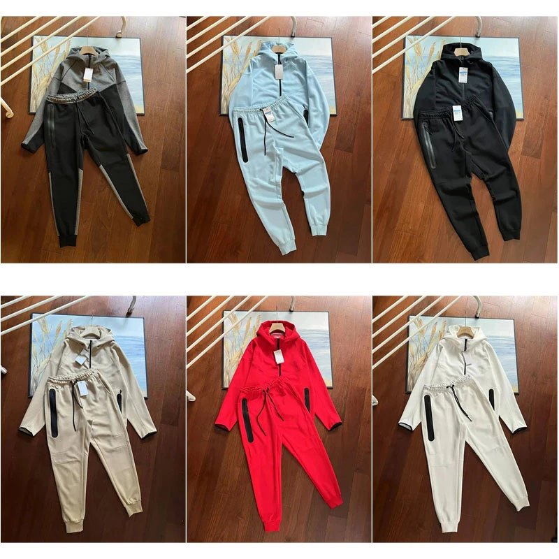 Nike Tech Fleece casual Tracksuit Set Multicolor