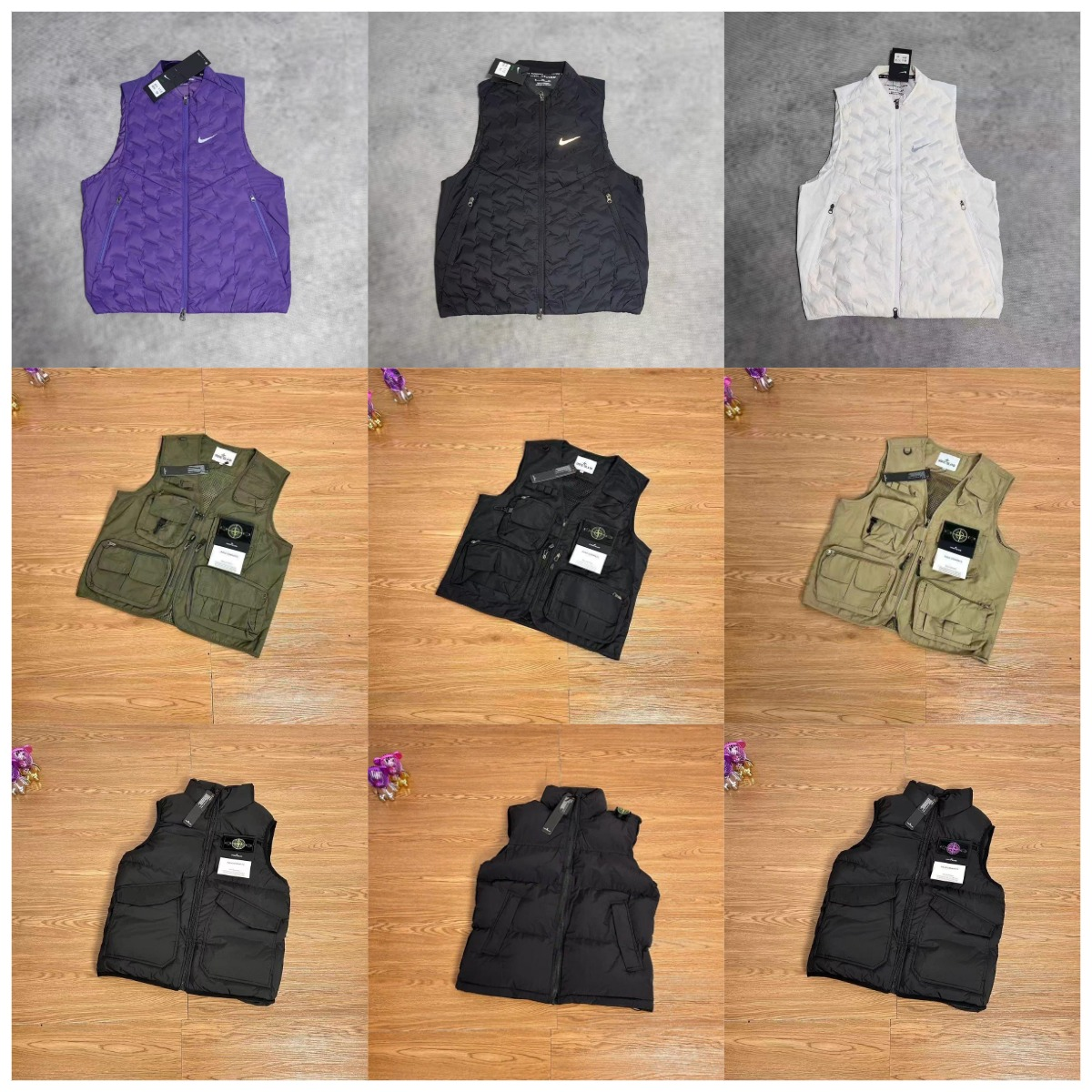 Nike Therma-FIT Lightweight Puffer Vest Multicolor