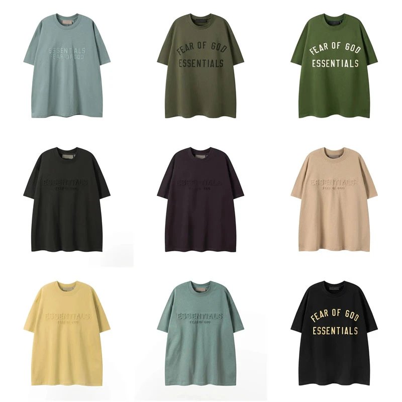 Fear of God FOG Essentials Oversized Graphic Tee Multicolor