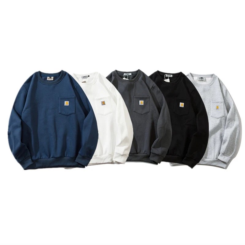 Carhartt Pocket Sweatshirt Casual Crewneck Multicolor