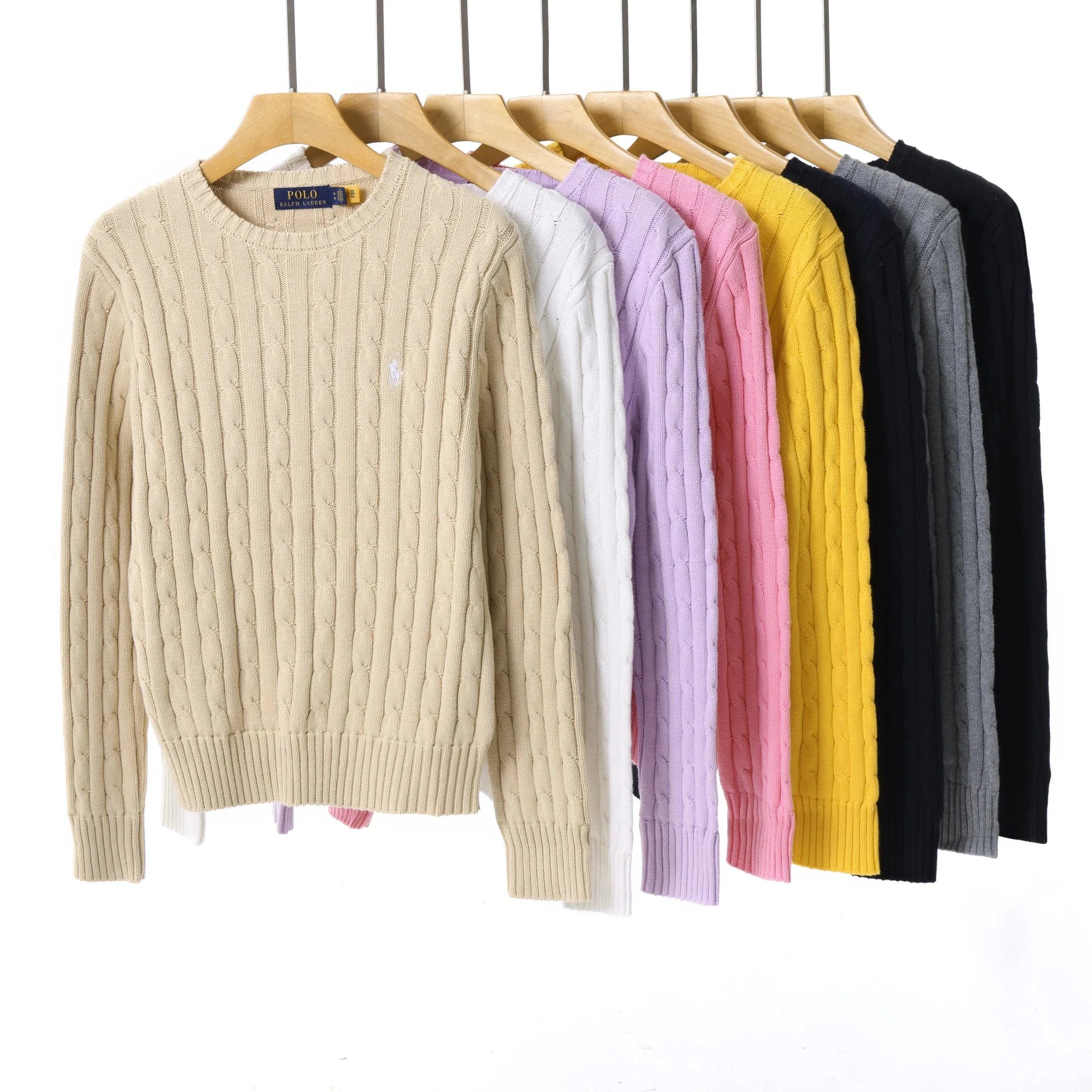 Polo Ralph Lauren PRL Cable Knit Classic Sweater Multicolor