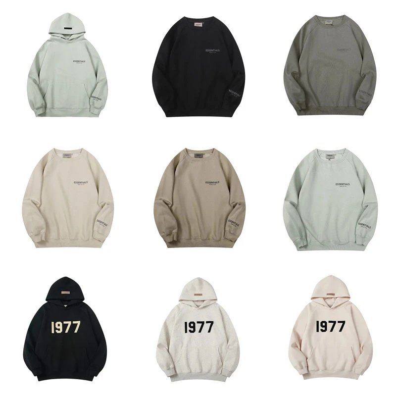 Fear of God FOG Essentials Oversized Streetwear Hoodies and Sweatshirts Multicolor