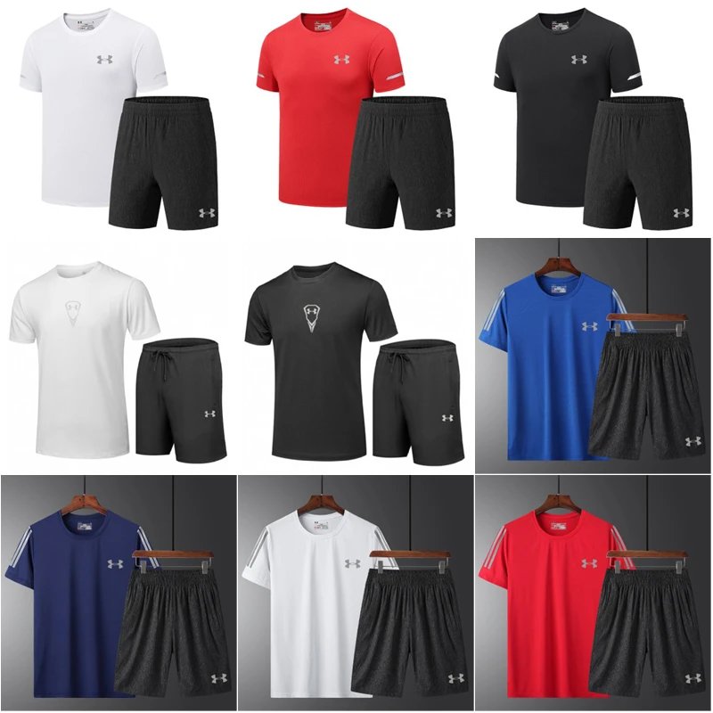 Under Armour UA Athletic Training Performance Shorts Set Multicolor