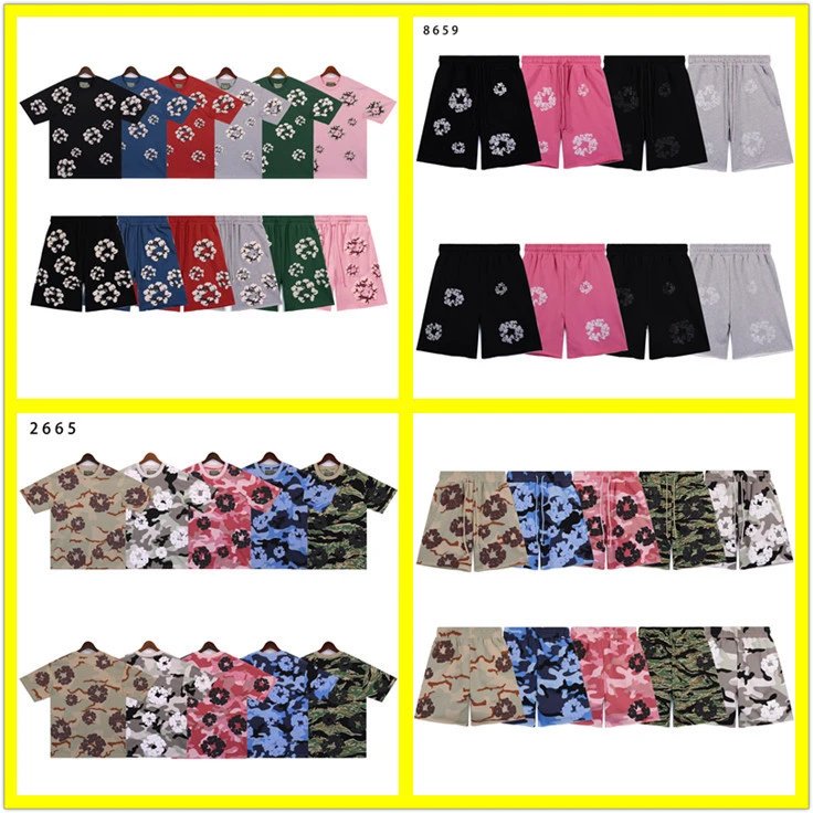 Design Floral Camo Print Matching Set Multicolor