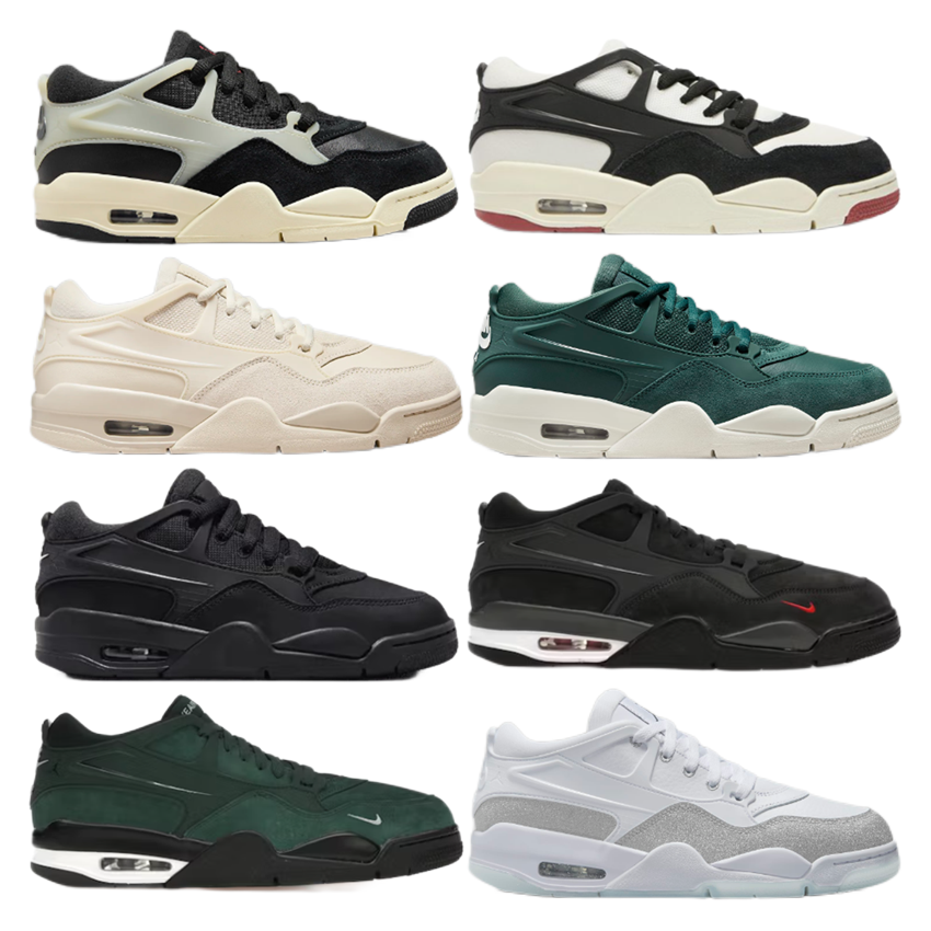 Nike Air Flight 89 Low Retro Sneakers Multicolor