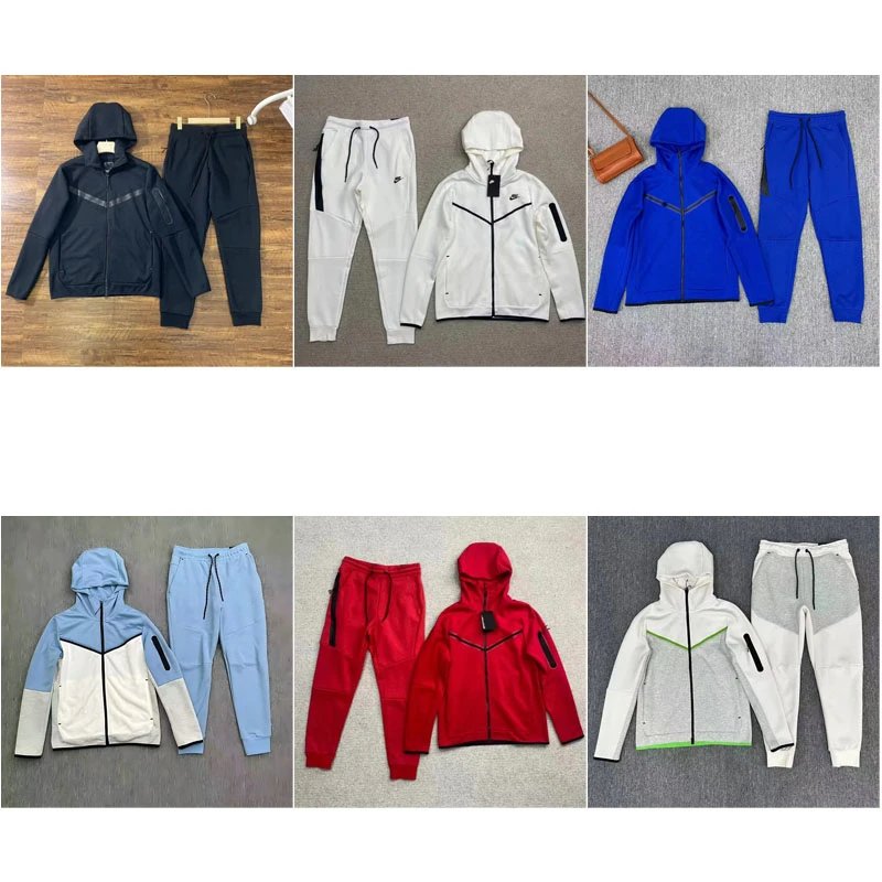 Nike Tech Fleece casual Tracksuit Set Multicolor