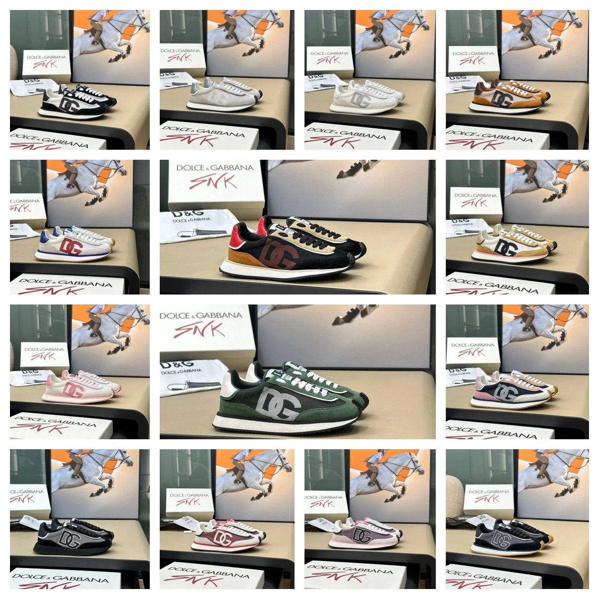 Dolce & Gabbana D&G Daymaster Chunky Sneakers Multicolor