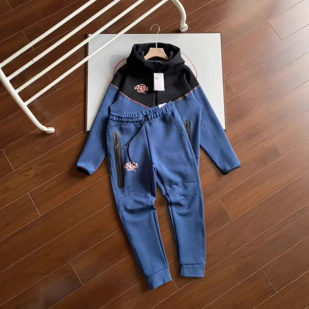 Syna World Syna Tech Fleece Matching Set Blue and Black