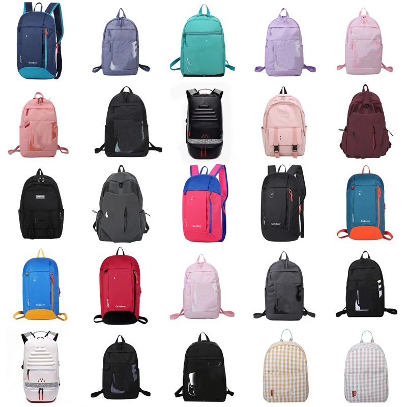 Design Outdoor Backpack Lightweight Travel School Bag Multicolor