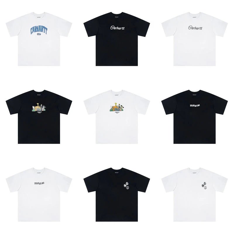 Carhartt Graphic Print Cotton T-Shirt Multicolor