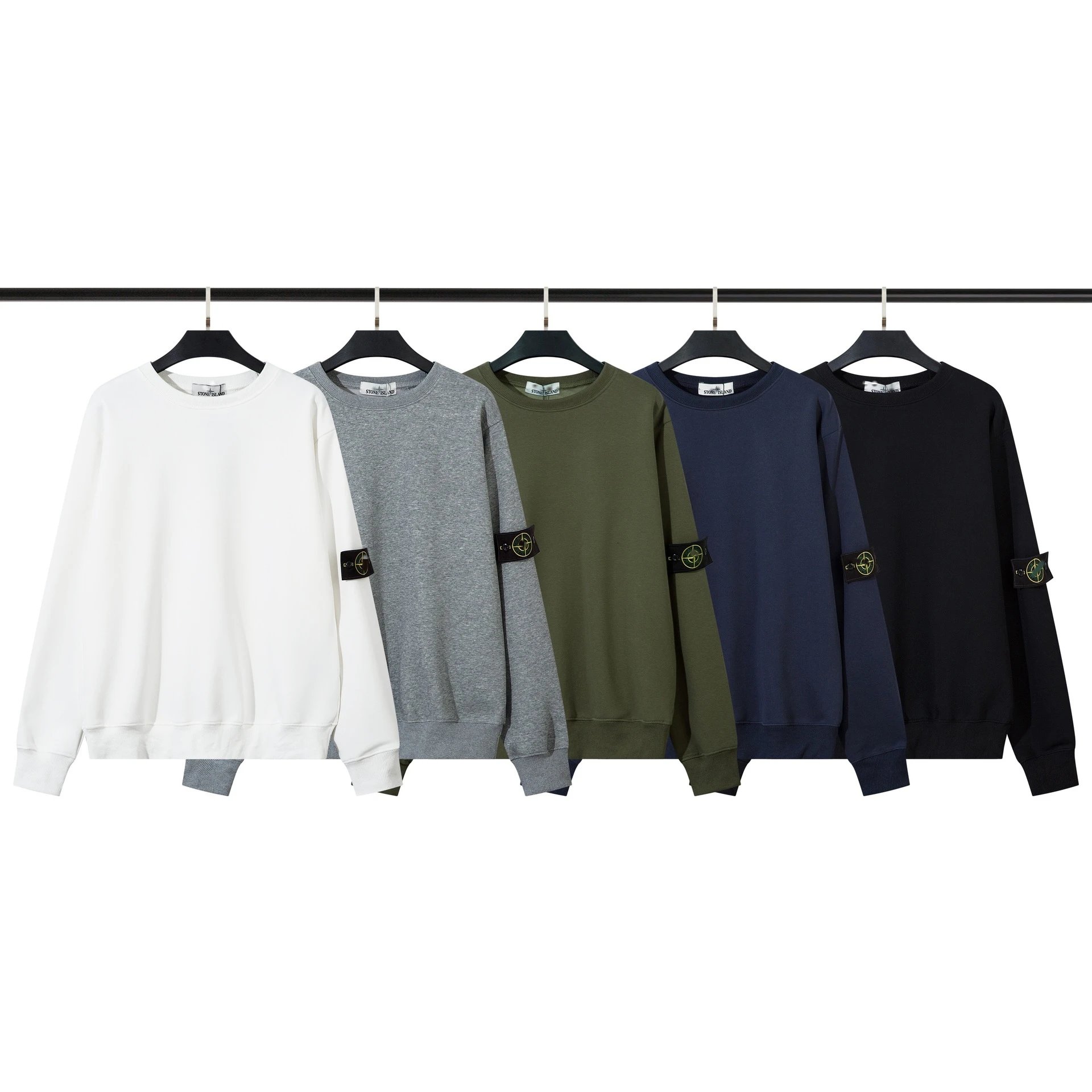 Stone Island Crewneck Casual Sweatshirt Multicolor