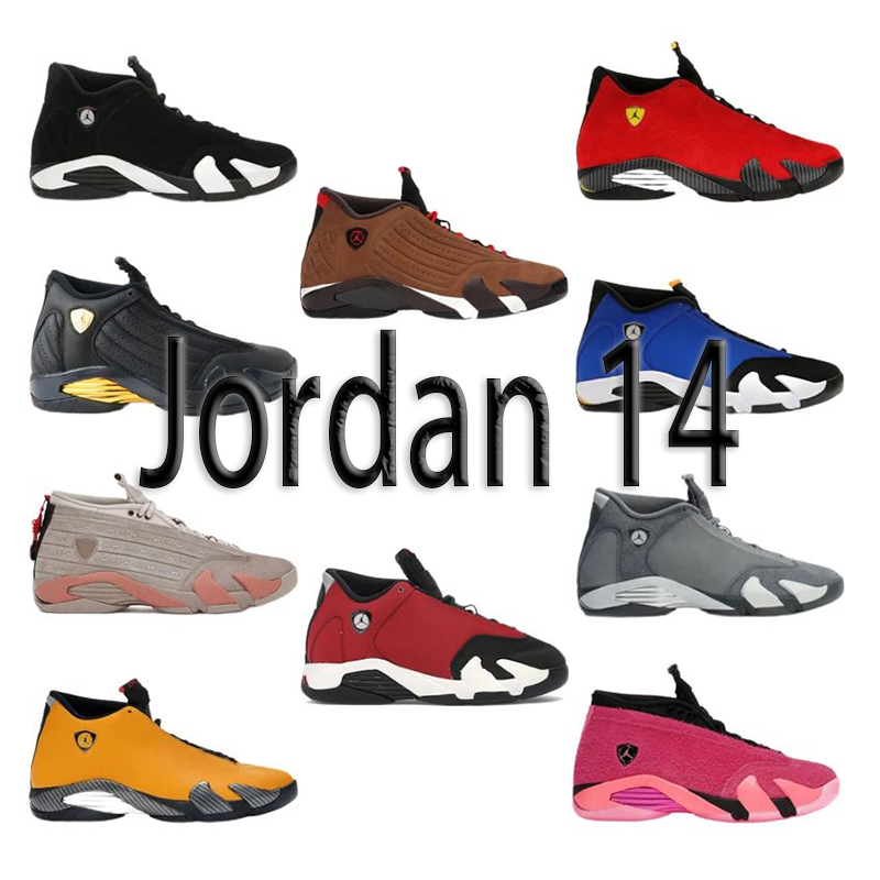 Jordan 14 Retro Basketball Sneakers Multicolor