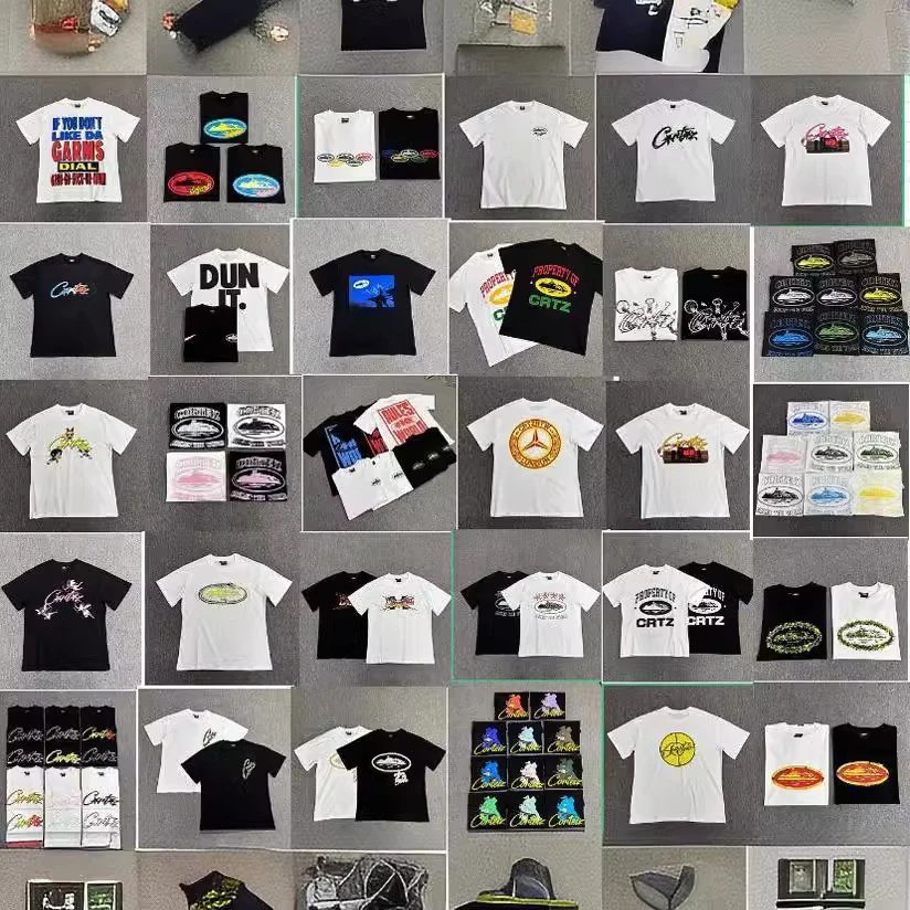 Corteiz CRTZ Graphic Streetwear T-Shirt Collection Multicolor