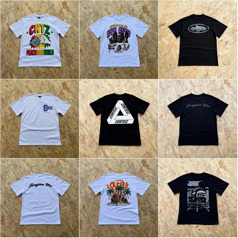 Corteiz CRTZ Graphic Streetwear T-Shirt Multicolor