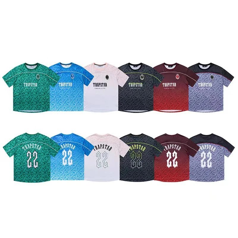 Trapstar Football Jersey Retro Soccer Training Kit Multicolor