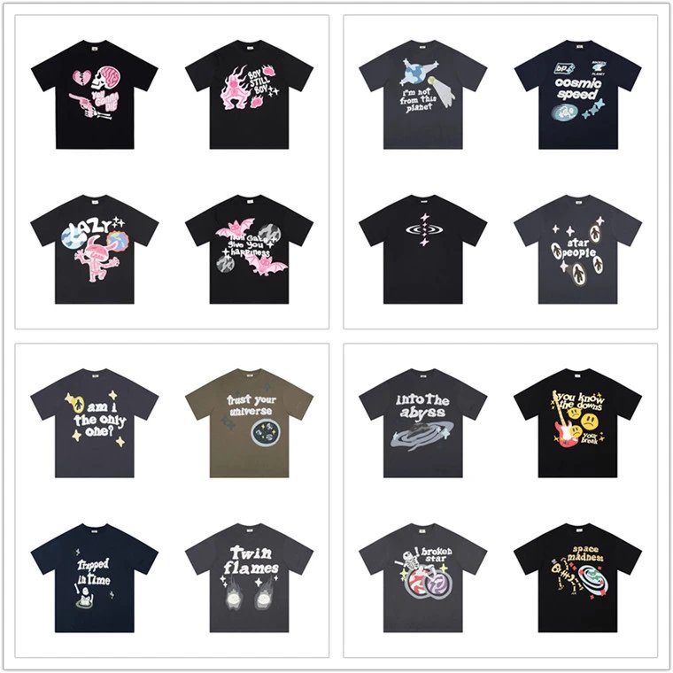 Broken Planet BP Graphic T-Shirt Collection Oversized Cotton T-Shirt Multicolor