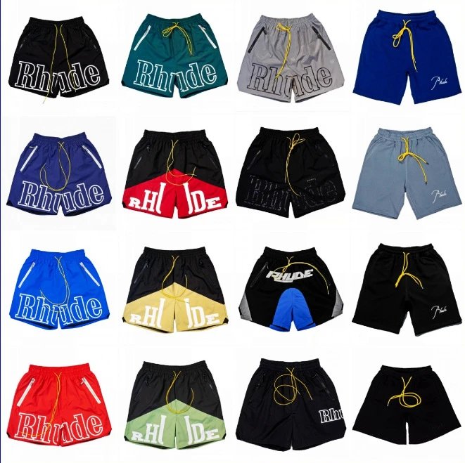 Rhude Traxedo Casual Shorts Multicolor