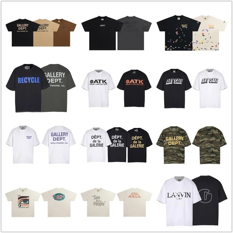 Gallery Dept. Graphic Print Oversized T-Shirt Multicolor