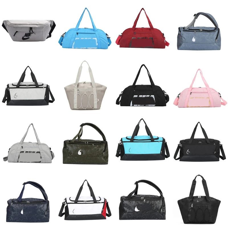 Nike Brasilia Training Duffle Bag Sporty Gym Bag Multicolor