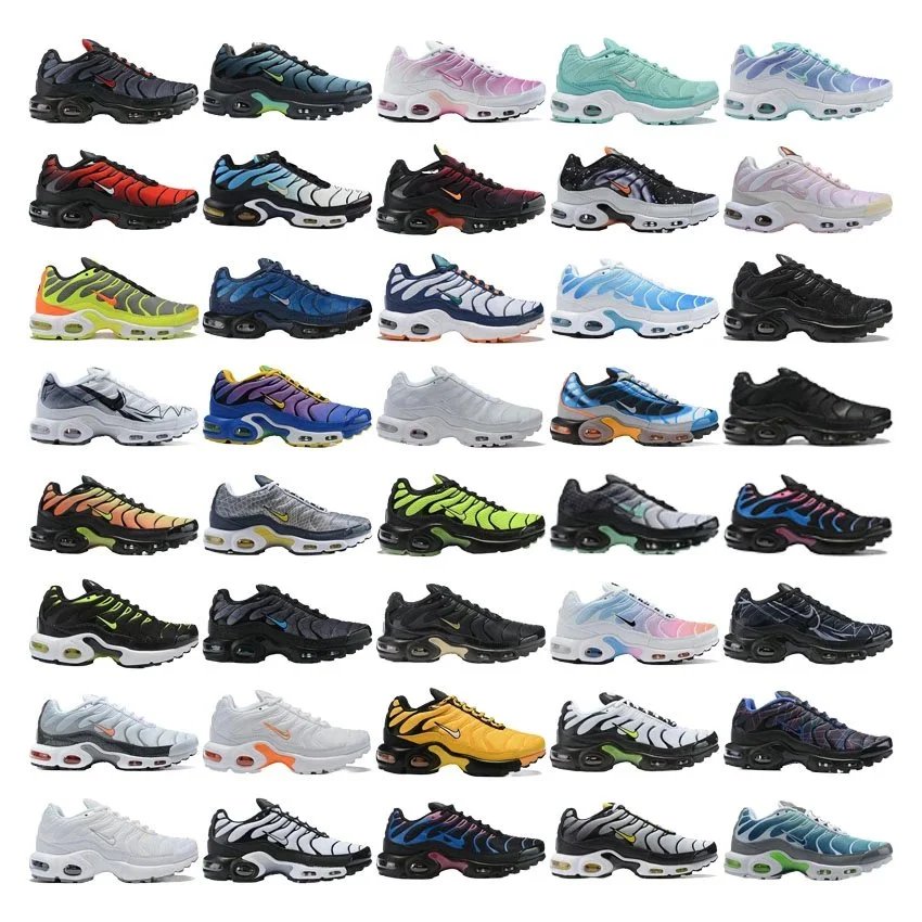 Nike Air Max Plus chunky running sneakers Multicolor