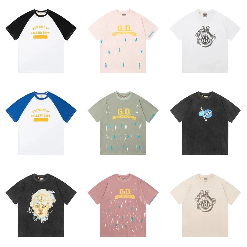 Gallery Dept. Graphic Print Oversized Tee Multicolor