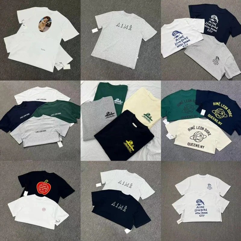 Aime Leon Dore ALD Graphic Print Cotton T-Shirt Multicolor