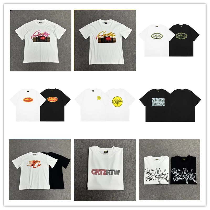 Corteiz Graphic Print Streetwear T-Shirt Multicolor