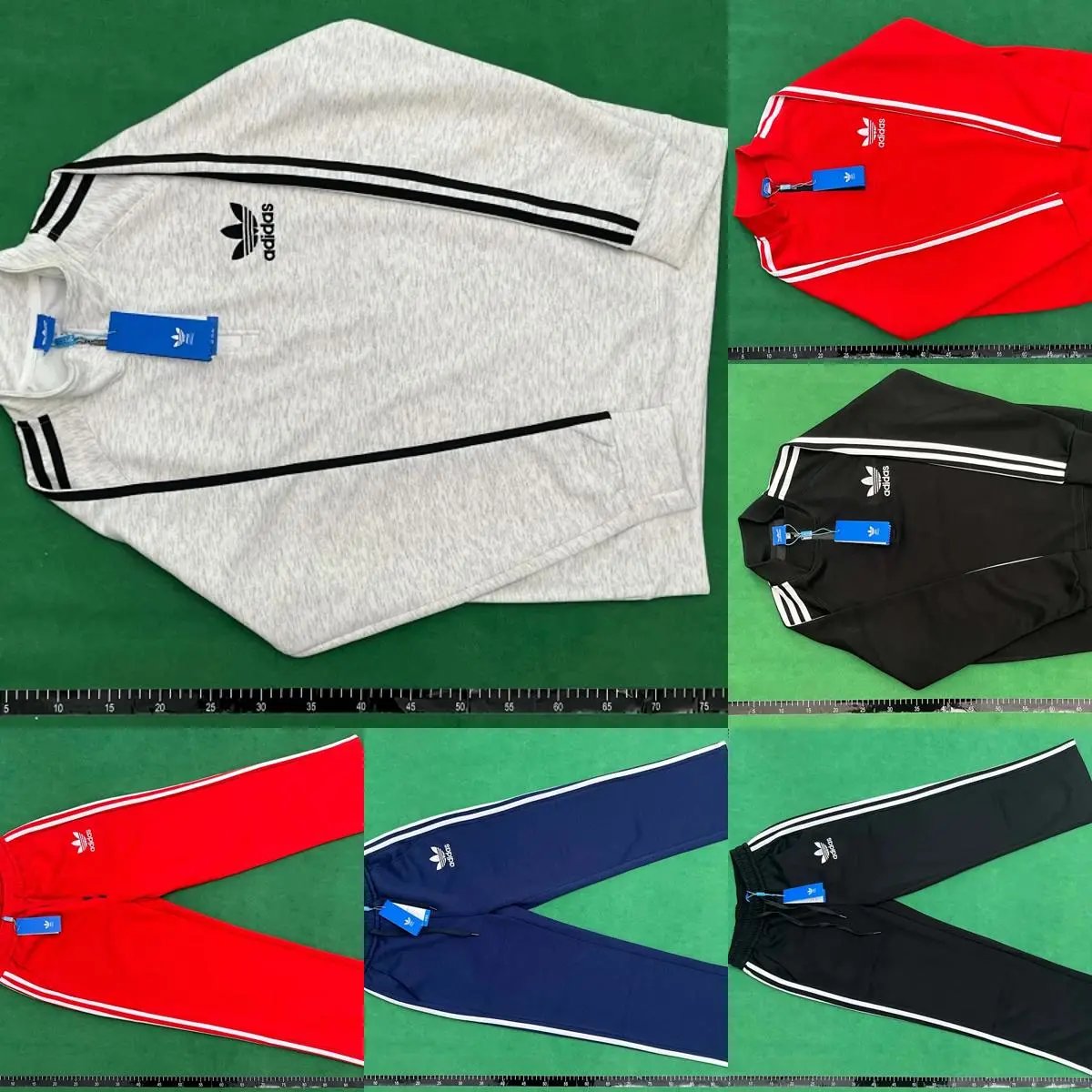 Adidas Tracksuit Set Casual Sporty Matching Set Multicolor