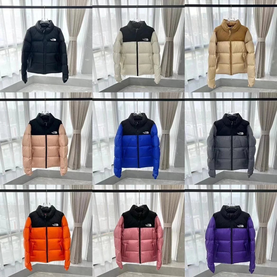 The North Face TNF 1996 Retro Nuptse Puffer Jacket Multicolor