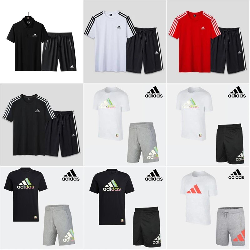 Adidas Sportswear Matching Set Athletic Shorts Set Multicolor