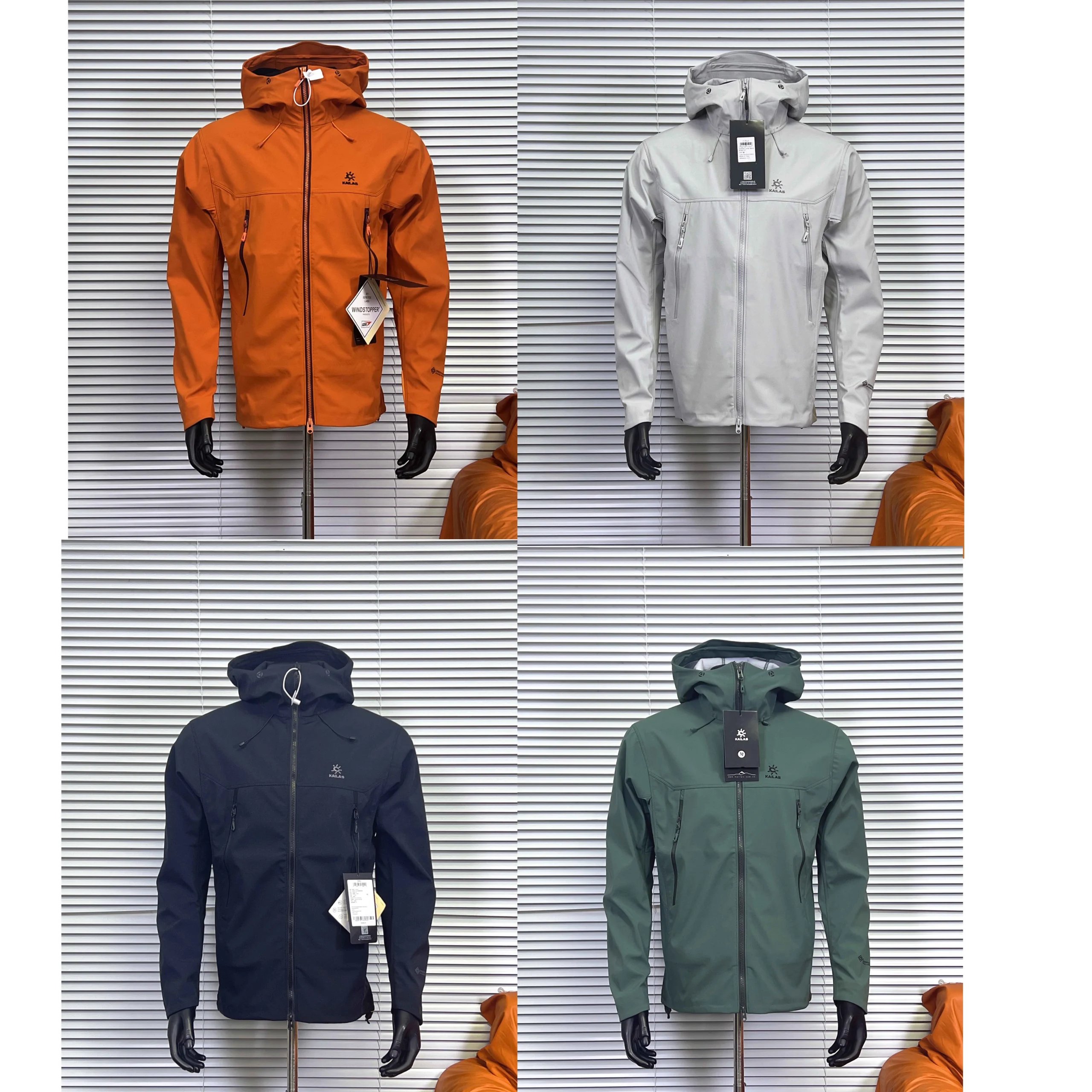Kailas Windstopper Softshell Outdoor Jacket Multicolor