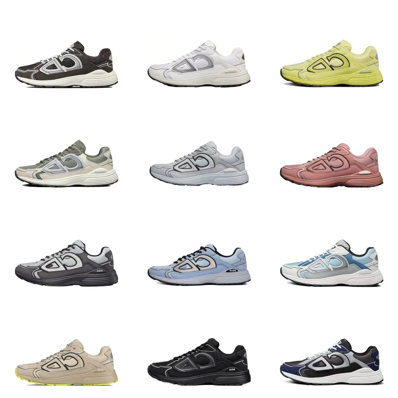 Dior B30 Low Top Sneakers Multicolor