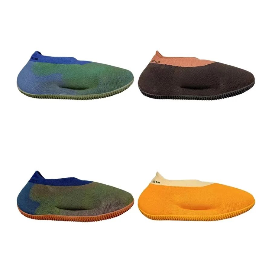 Yeezy Knitted Runner Slip-On Sneakers Multicolor