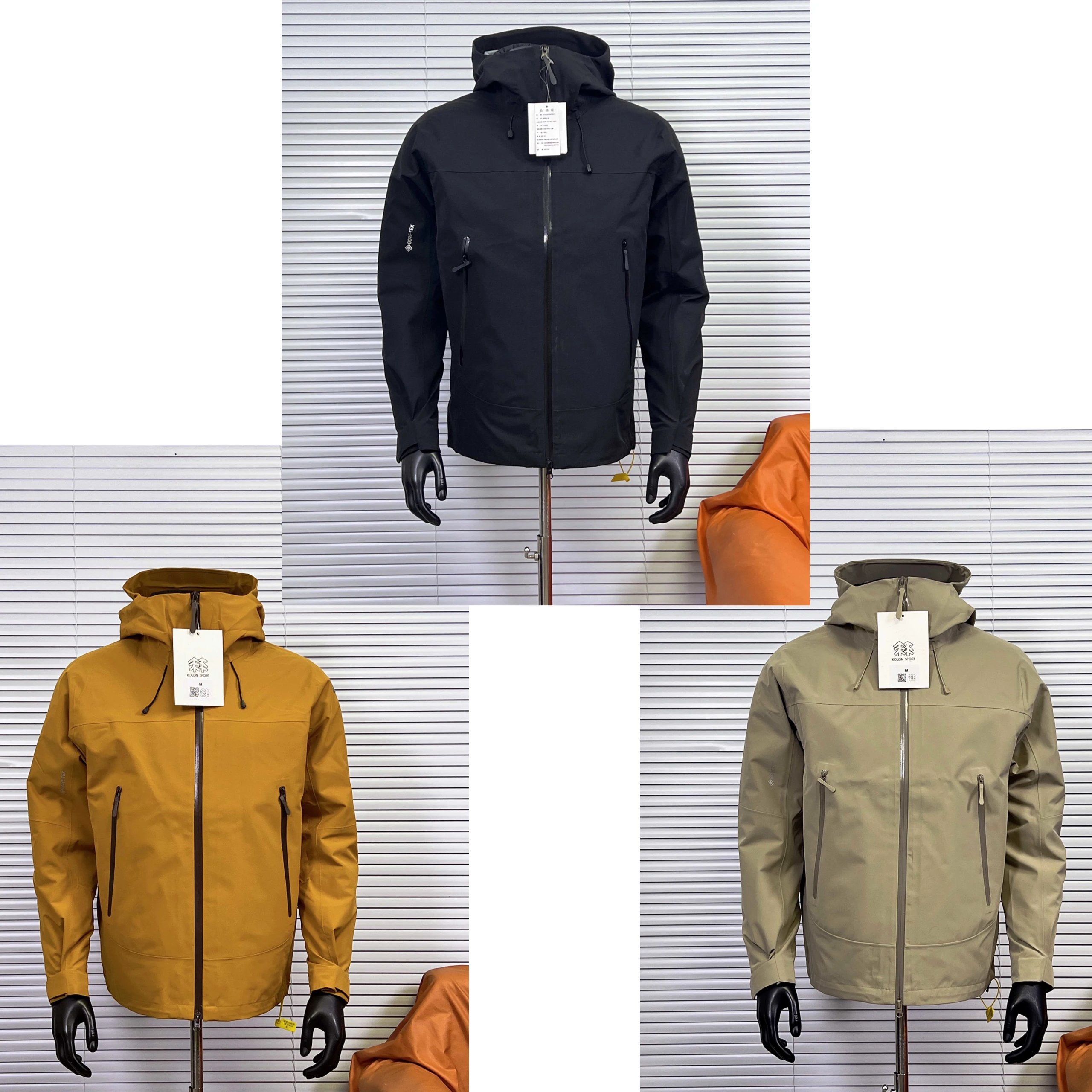 Kolon Sport Gore-Tex Waterproof Outdoor Jacket Multicolor