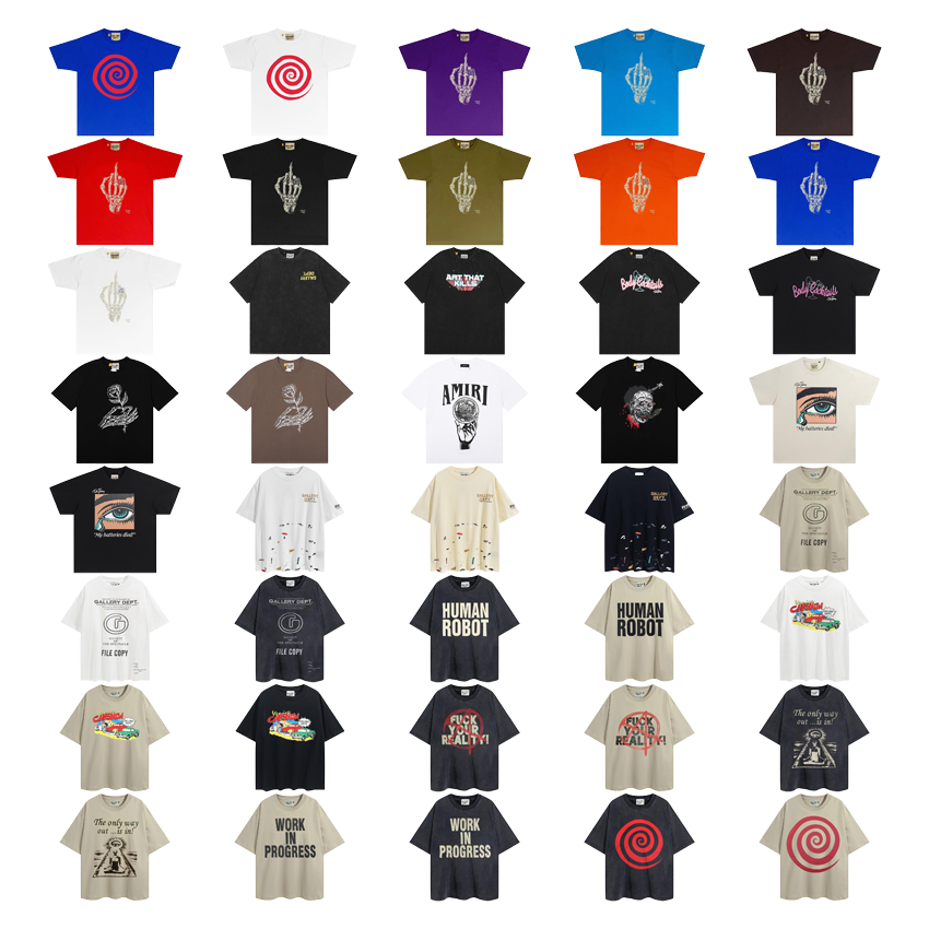 Gallery Dept. Graphic Print Oversized Tee Multicolor