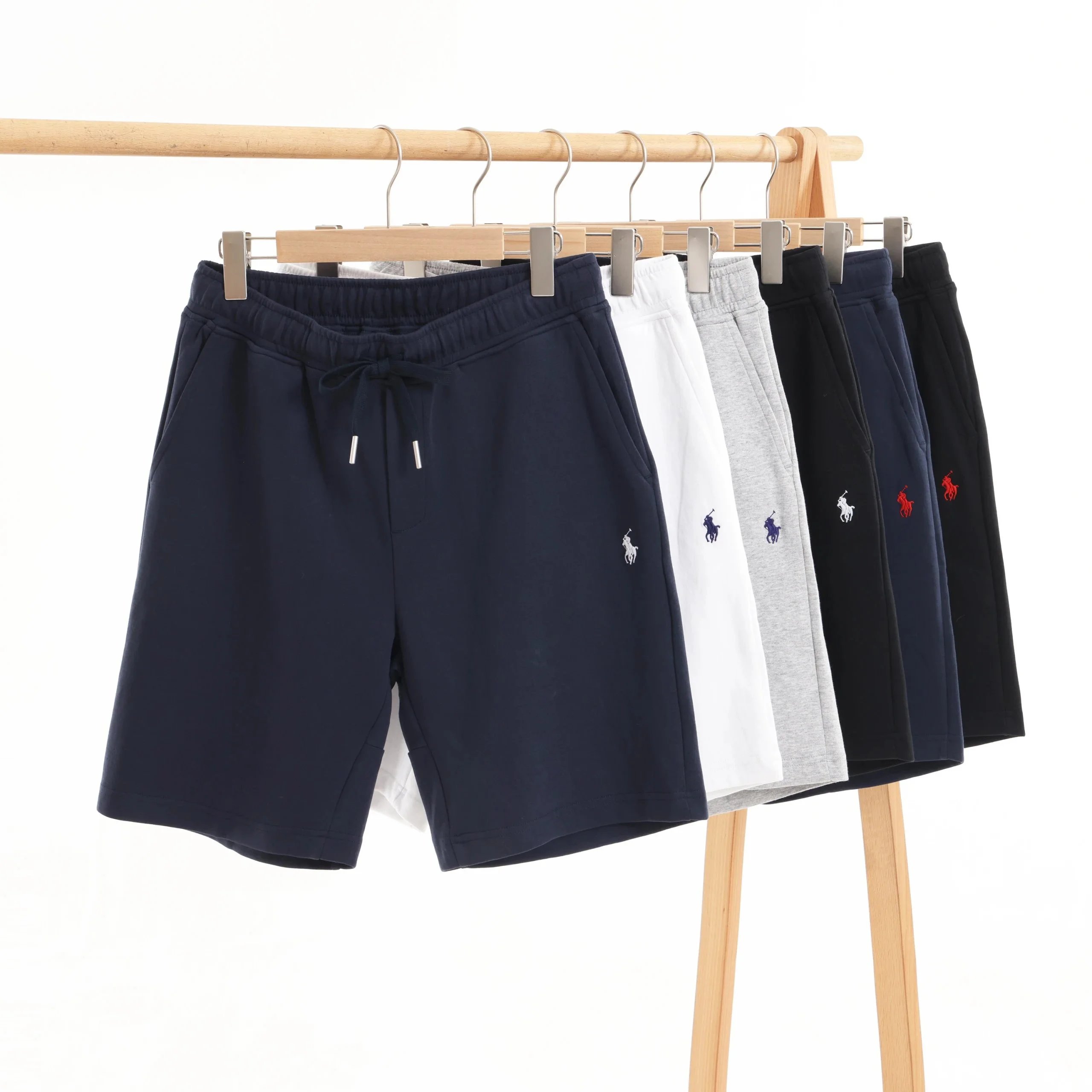 Ralph Lauren Jersey Drawstring Shorts Casual Cotton Multicolor